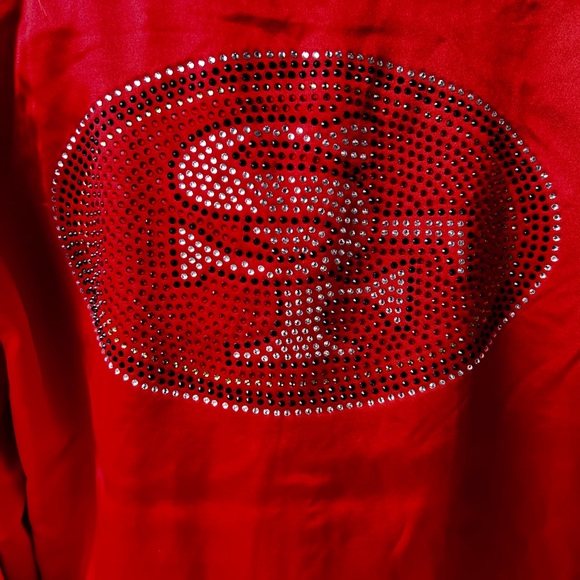 San Francisco 49ers Varsity jacket by Cuce shoes - Picture 4 of 5